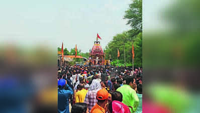 In Ahmedabad’s west: Small yatras, big turnout