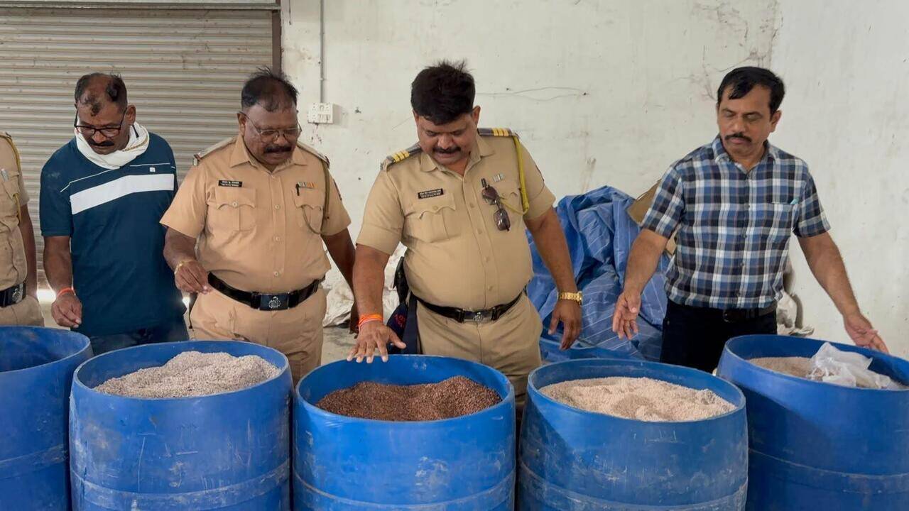Gutka Manufacturing Unit Busted In Akola, items of ₹1.2cr seized
