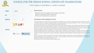 ISC Class 12 improvement result 2026 declared at cisce.org, rechecking window open till July 20: Check details here