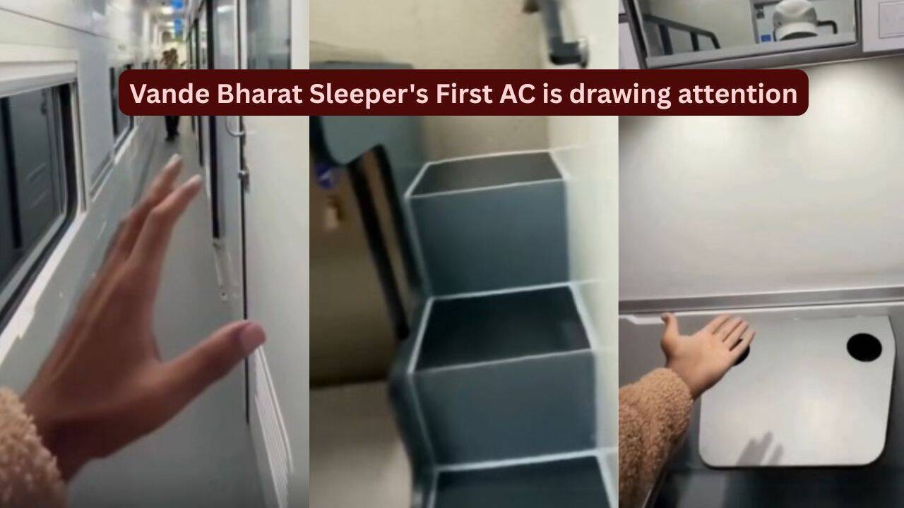 वंदे भारत स्लीपर ट्रेन: विदेशी यात्री ने भारत की वंदे भारत स्लीपर को “रेल पर पांच सितारा होटल” कहा; और इंटरनेट सहमत है |