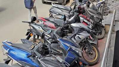 The great Indian flip: People on roads, bikes on footpaths
