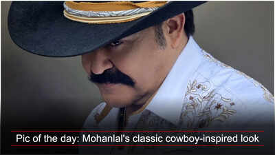 Pic of the day: Mohanlal's classic cowboy-inspired look takes over social media; fans call him 'The legend'