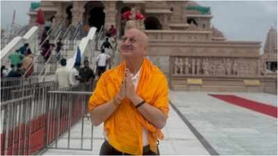 Anupam Kher pens emotional note after wrapping first schedule of 'Shri Ram Bhoomi': 'Ayodhya will forever remain part of my soul'