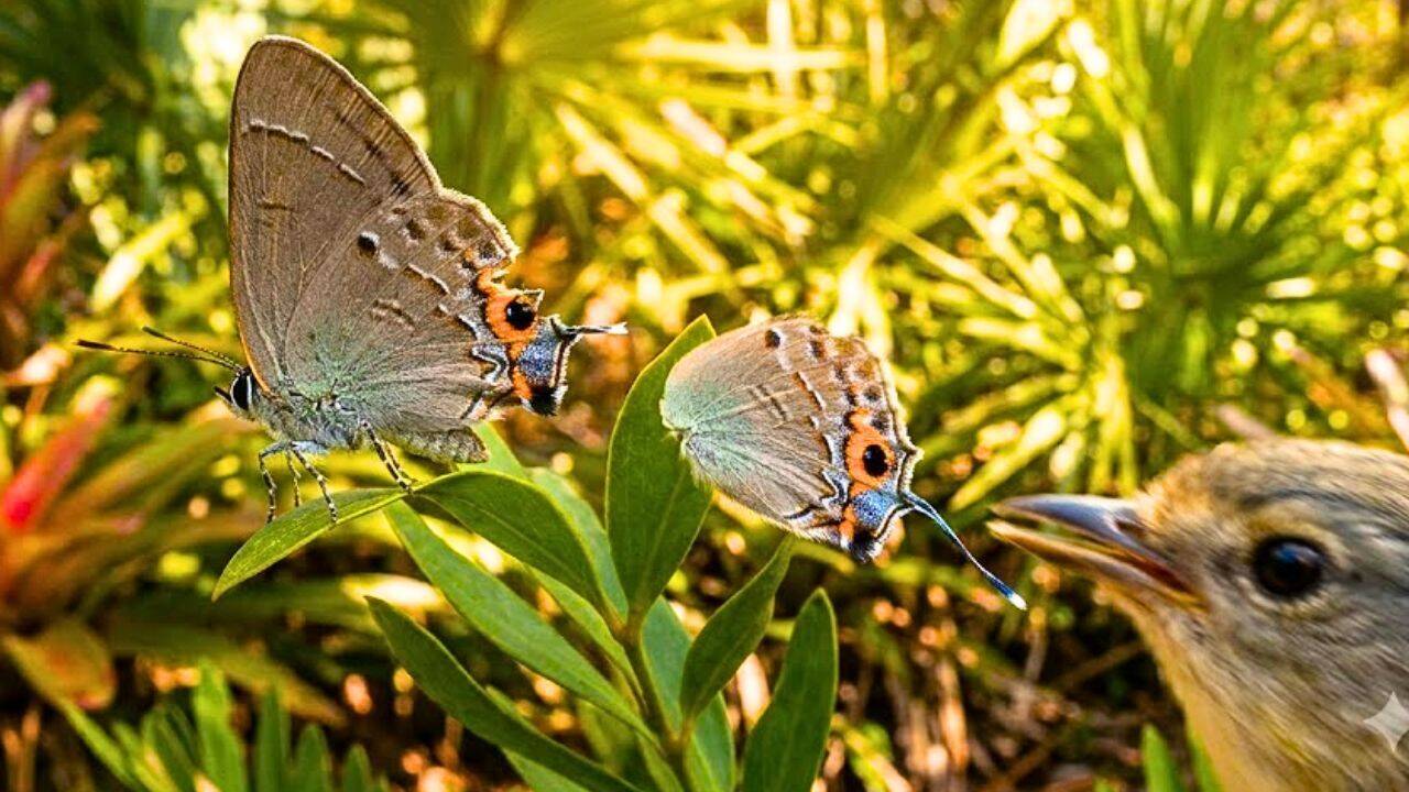 This rare Florida butterfly has two 'heads' to escape predators; study finds