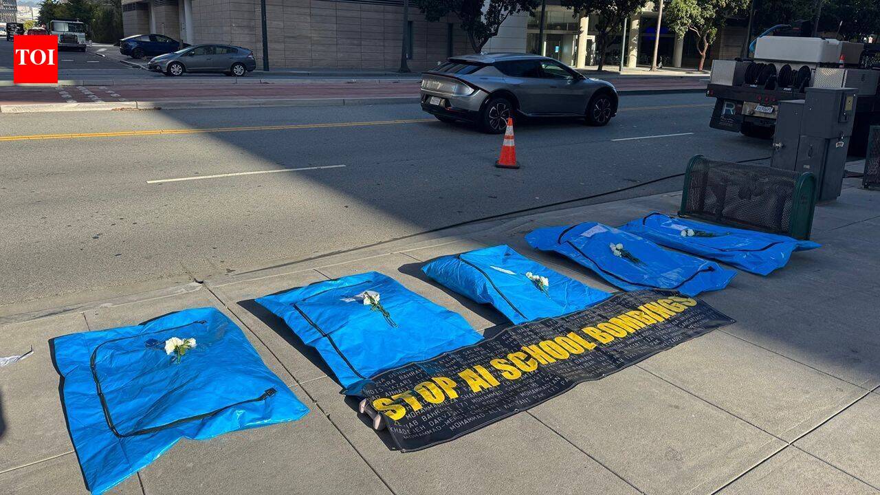 As AI backlash spreads across US, scare at OpenAI's headquarters after body bags outside with names of ...