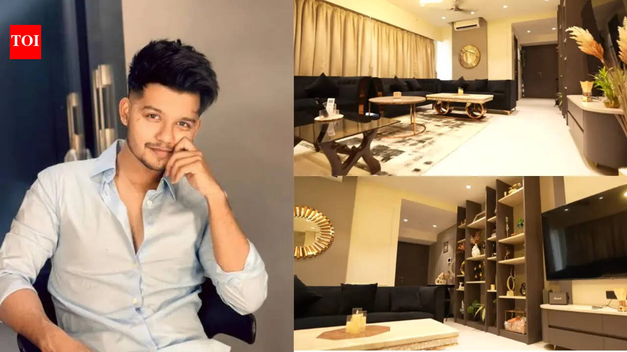 Inside Riyaz Ali’s luxurious Mumbai home: A massive living room ...