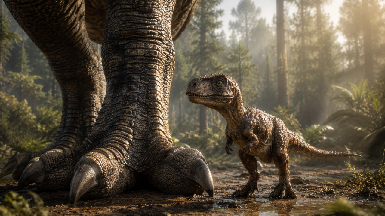 Baby tyrannosaurs were cat-sized, full of teeth, and more common than scientists expected: A rare fossil clue to how T. rex began life