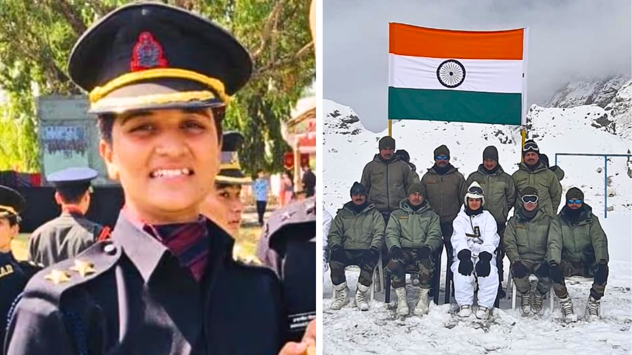 She lost her father at 11, then became the first woman Army officer deployed in Siachen: The inspiring story of Captain Shiva Chauhan