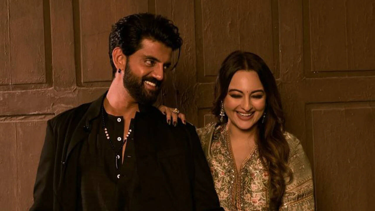 Sonakshi Sinha reveals she asked Zaheer Iqbal to remove his favourite motorcycle from their bedroom: ''Out! I love you, not your bike'