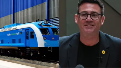 Evening news wrap: PM Modi flags off India's first hydrogen-powered train; Andy Burham set to become next UK PM, and more
