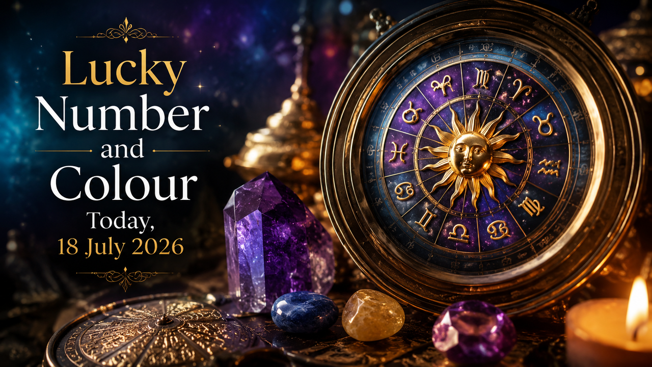 Lucky Number and Colour Today, 18 July 2026: Know What Your Zodiac Sign Should Use for Good Luck