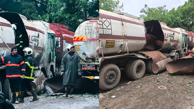 1 dead, 3 injured after chemical tanker explodes  in Mumbai’s Chembur