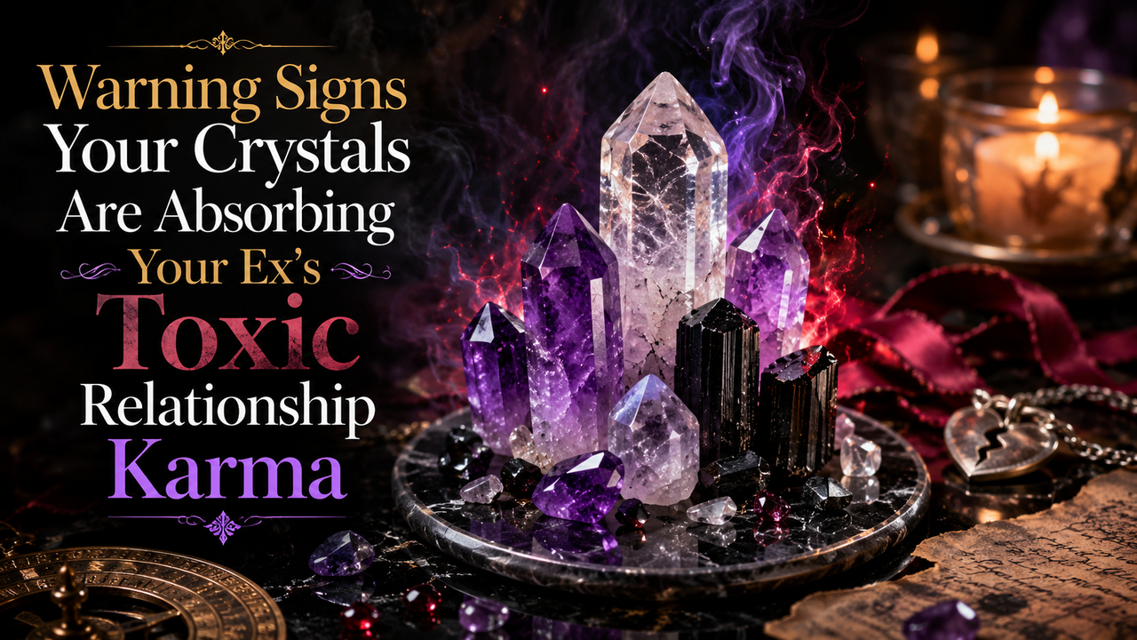 5 Warning Signs Your Crystals Are Absorbing Your Ex’s Toxic Relationship Karma