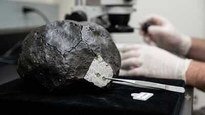 A 4.5-billion-year-old meteorite crashed into a New Jersey home, and scientists found clues about the origins of life