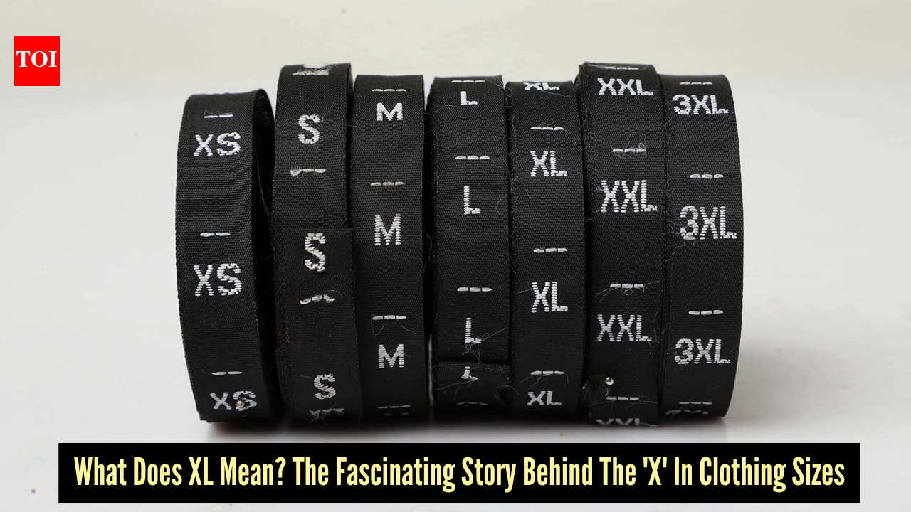 Ever wondered what the 'X' in XL and XXL stands for? Here's the real meaning
