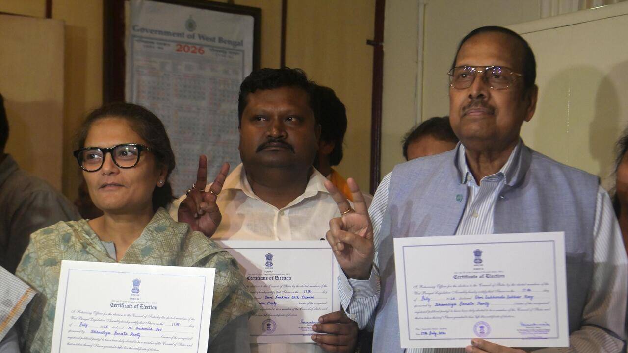 3 ex-TMC MPs elected to RS as BJP members, Koel likely to follow