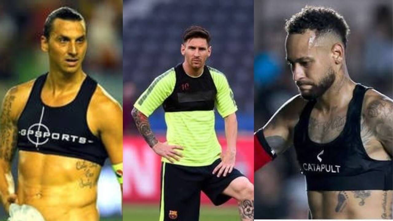 Why do male athletes wear what looks like a sports bra? The real reason behind the GPS vest