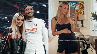 Jake Dennis and Lexi Grace Boosey travel yet again as she reveals she's taken her 32nd flight during pregnancy