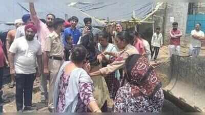 MC removes alleged encroachment from govt land in Mataur village