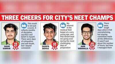 Crowning Glory: Nagpur’s 3 Scale NEET Peak 120