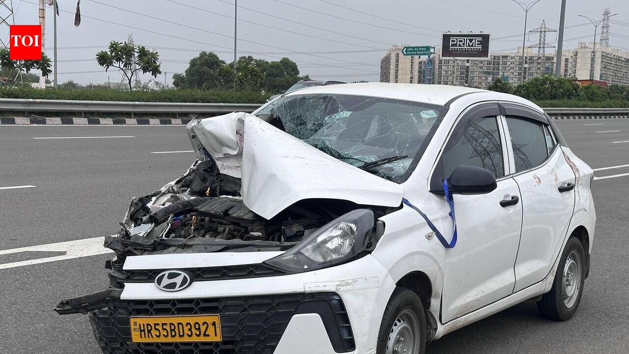 Cabbie dies on Dwarka expressway as iron rods loaded e-rick impale his neck