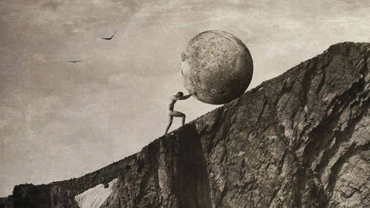 Quote of the day by Albert Camus: 'One must imagine Sisyphus happy'