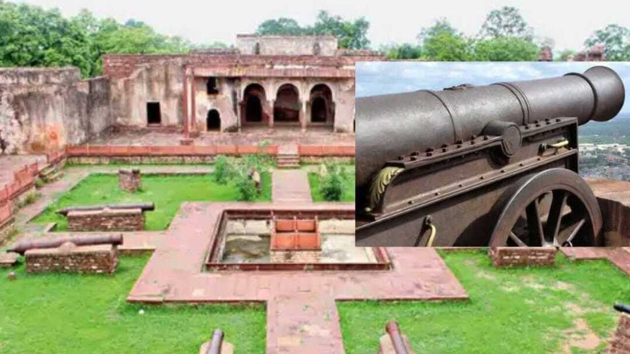 Rare 16th century cannon, weighing over 1000kg, stolen from ASI-protected fort in MP’s Shivpuri