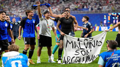 White House sends clear message after calls for FIFA to punish Argentina players over Falklands banner