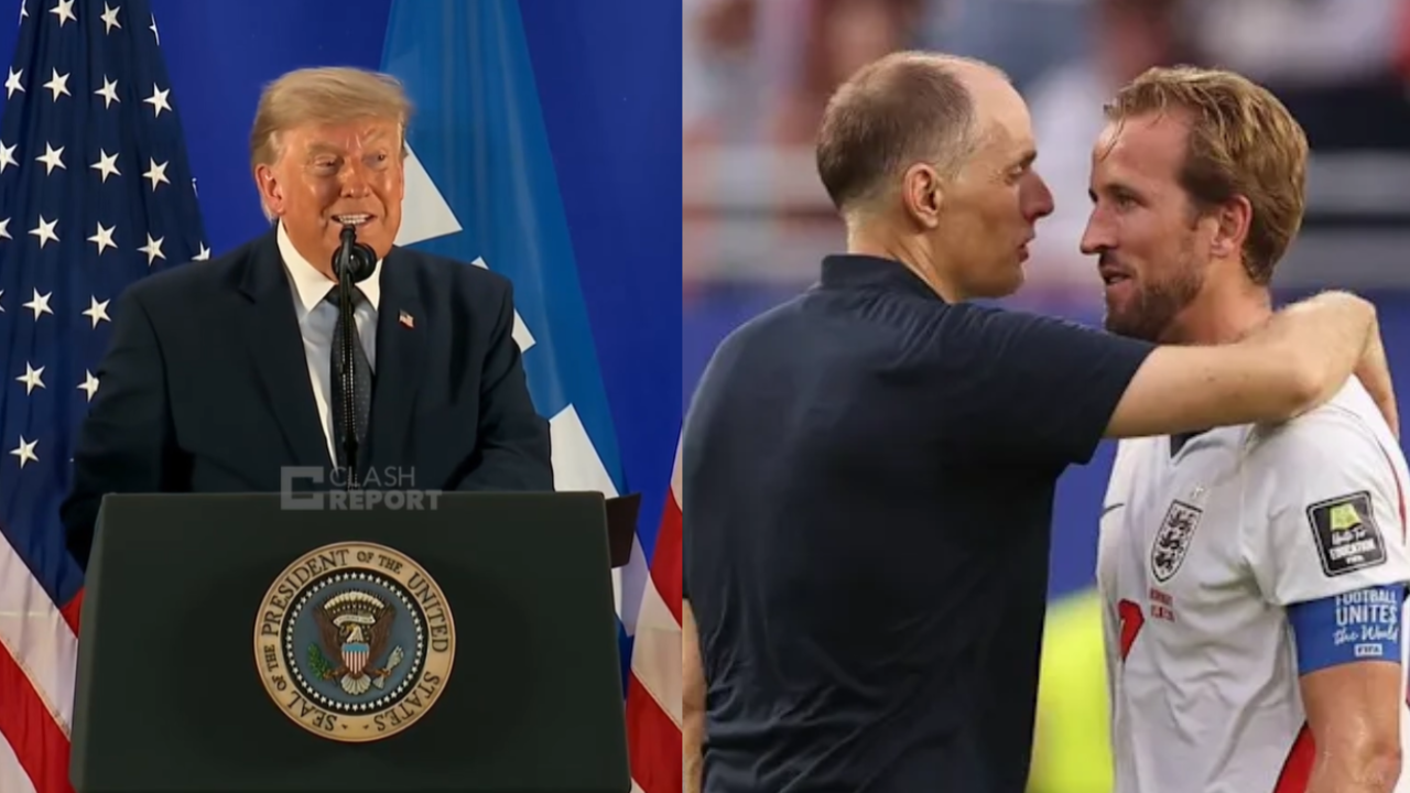 ‘Why put him on defence?’ Donald Trump questions Tuchel’s use of his ‘golf partner’ Harry Kane