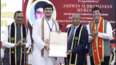 IIT Madras conferred 3,518 degrees at 63rd convocation ceremony, four students bagged top honors