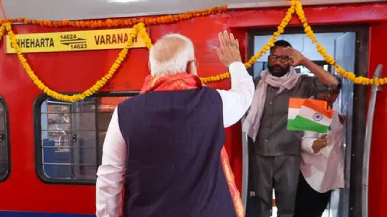 PM Modi inaugurates 3 upgraded railway stations in Chhattisgarh under Amrit Bharat scheme