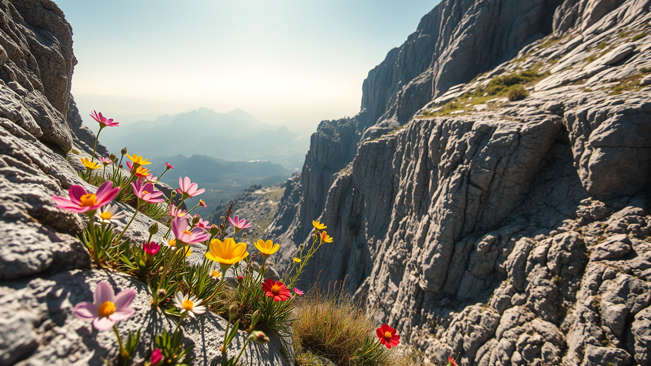 The Amazing Science Behind Flowers That Grow on Bare Stone