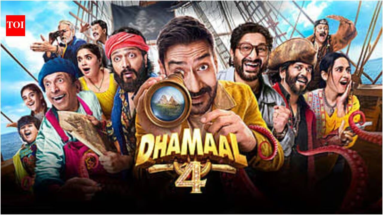 ‘Dhamaal 4’ Box Office Collection Day 9 Live Update: Ajay Devgn film sees decline, faces competition from ‘The Odyssey’, collects Rs. 2.49 cr net
