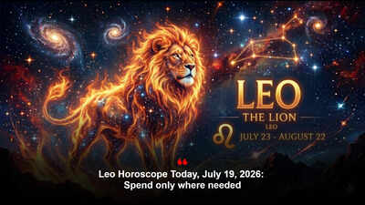 Leo Horoscope Today, July 19, 2026: Spend only where needed