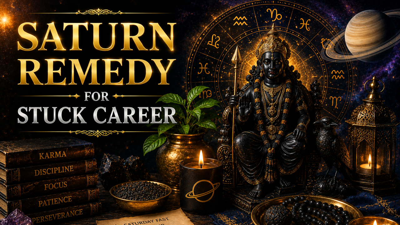 Saturn Remedy for Stuck Career: Do This Ritual to Clear Karmic Roadblocks