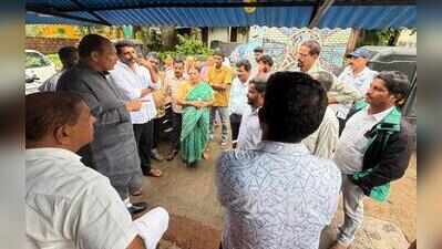 Drinking water crisis at Sunkadakatte; MLC visits spot