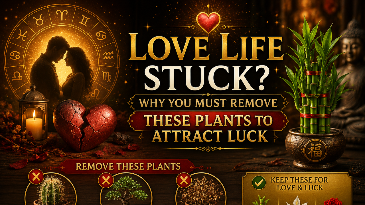 Love Life Stuck? Why You Must Remove These Plants To Attract Luck