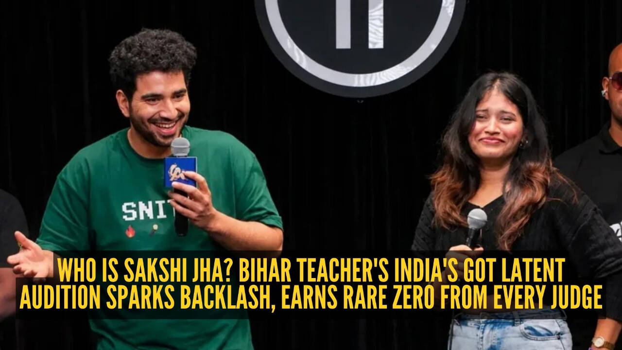 Who is Sakshi Jha? Bihar teacher's 'Man-Hater' audition on India's Got Latent has everyone talking