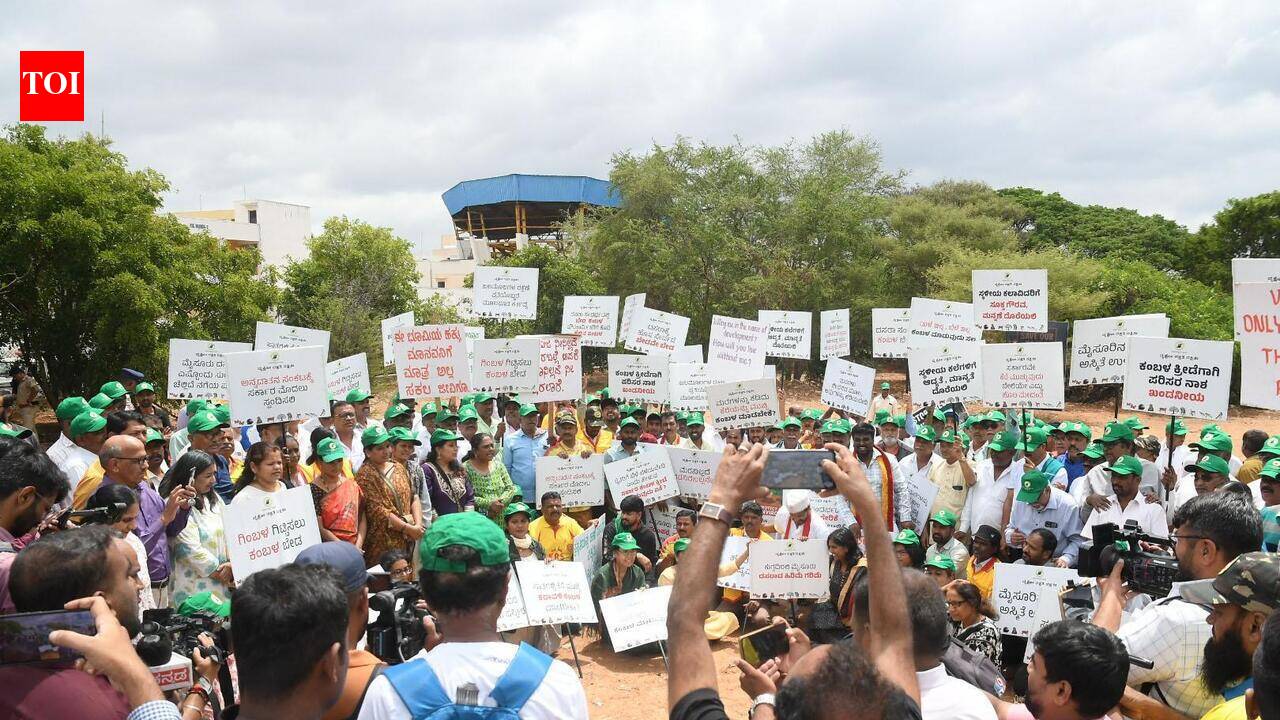 Protest over bid to stage kambala at Mysuru Dasara