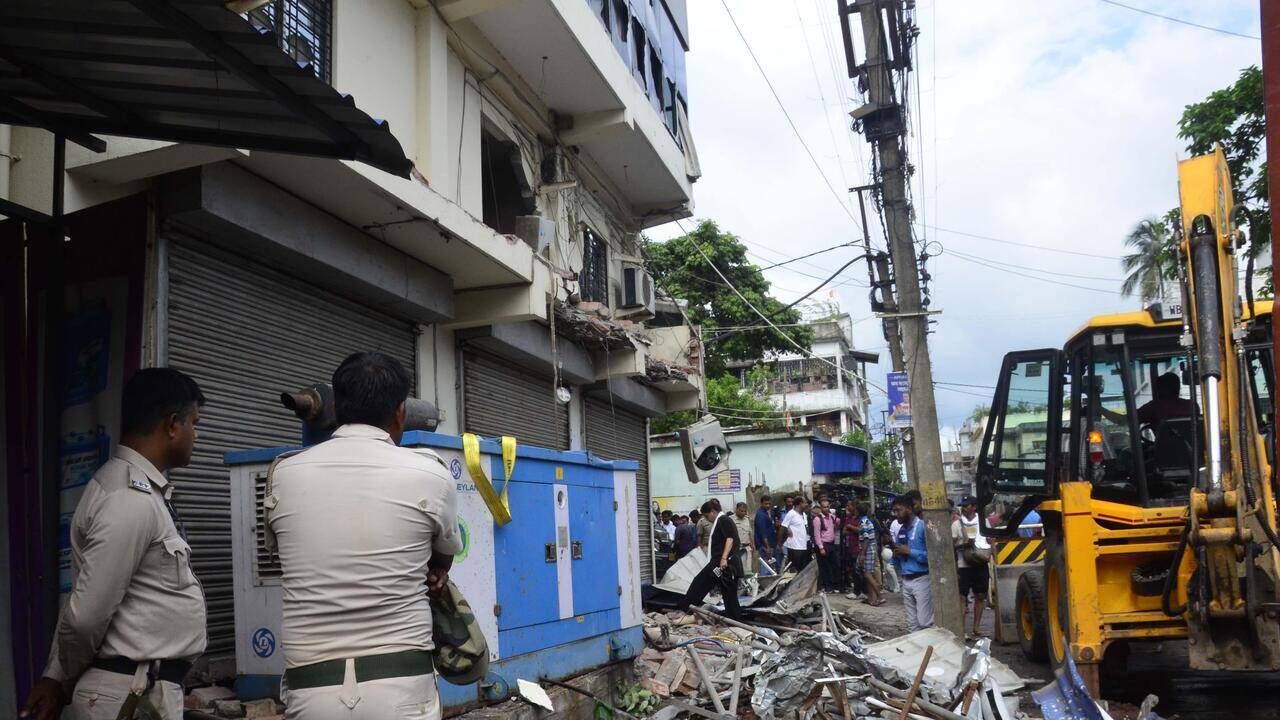 Office of TMC MP Abhishek Banerjee Partially Demolished Amid Illegal Construction Row