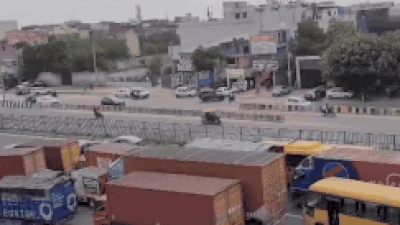 'Jam stretches nearly 4-5km': High-voltage power line crashes onto Delhi-Jaipur highway, traffic hit for over 2 hours