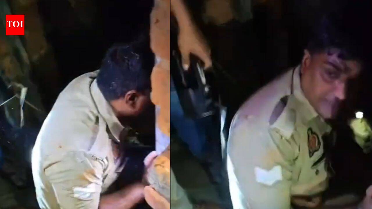 UP police rescue man trapped in 20-foot tunnel beneath dilapidated house; timely CPR saves his life