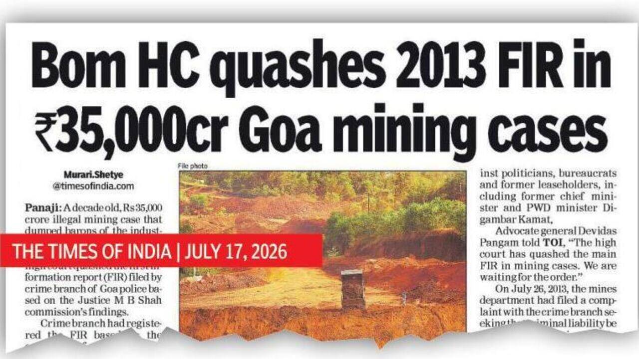 Rs 35,000cr illegal mining FIR violated SC order: HC