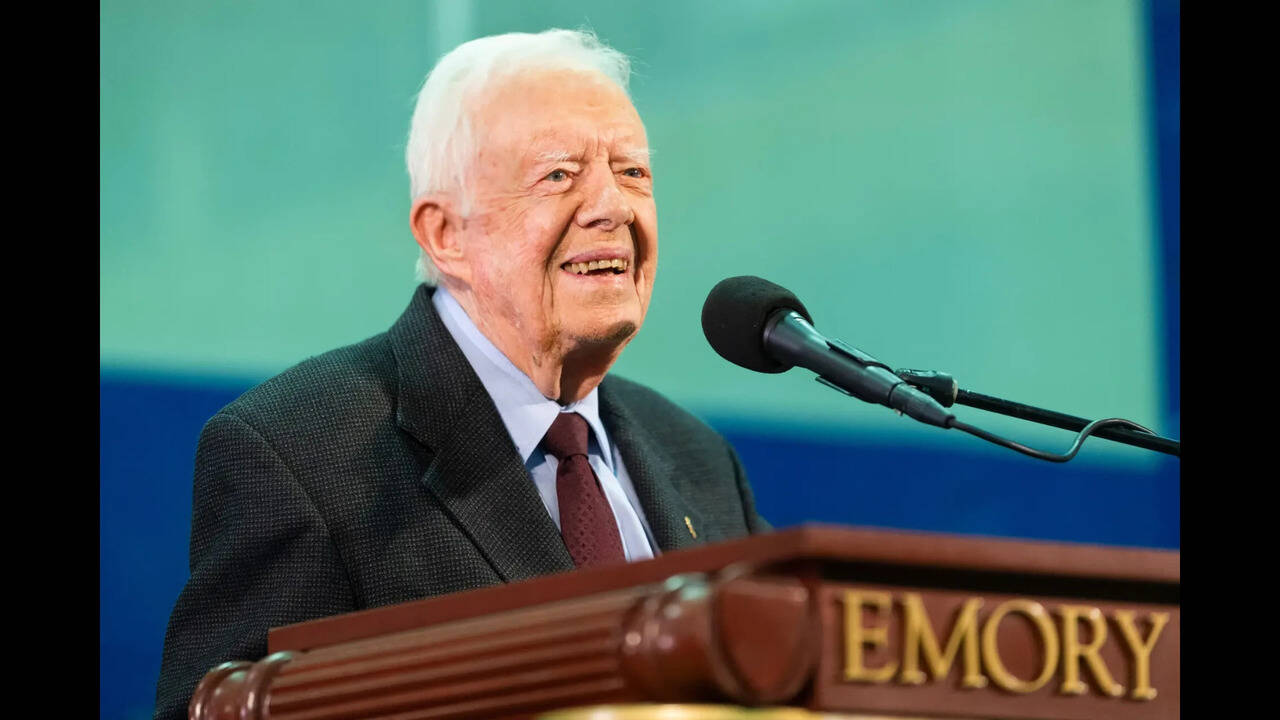 Quote of the day by Jimmy Carter: 'We should live our lives as though Christ were coming this afternoon'