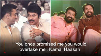 'You once promised me you would overtake me': Kamal Haasan on Mammootty's Best Actor National Award win; Mohanlal reacts
