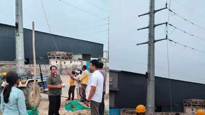 66kV conductor snaps, 10,000 residents along Dwarka Expressway spend sleepless night without power