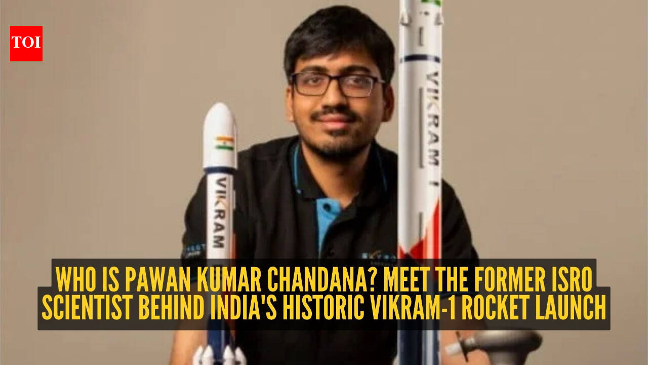 Who is Pawan Kumar Chandana? The IIT graduate behind Vikram-1