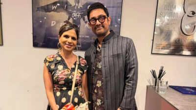 Saba Pataudi shares special photo with Aamir Khan, recalls reconnecting with her childhood favourite after decades