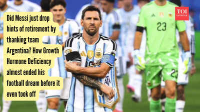 Did Messi just drop hints of retirement by thanking team Argentina? How Growth Hormone Deficiency almost ended his football dream before it even took off