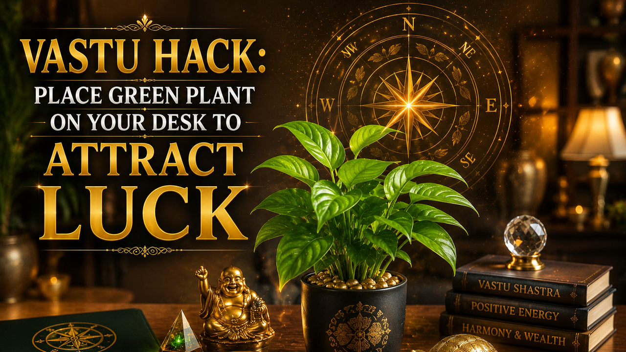 Saturn-Moon Vastu Remedy: Place This One Object on Your Desk to Attract Luck
